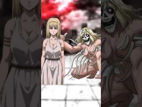 Attack on Titan Character Titan Forms Part 2🥶 #anime #shorts