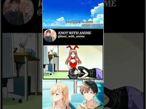 Bro so lucky or unlucky 😅👀 | The Comic Artist And His Assistants | #anime #animeedit #shorts