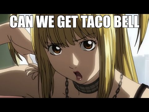 Death Note but they order Fast Food