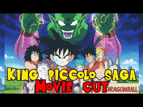 DRAGON BALL –  KING PICCOLO SAGA – MOVIE CUT (ALL EPISODES) – ARC 7  #dragonball #goku #dbz