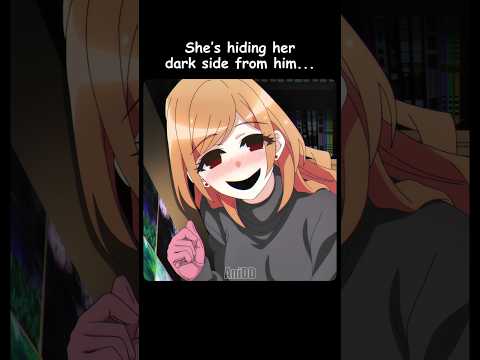He had no idea who she really was… 😨🖤 #anime #shorts