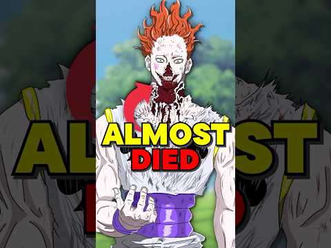 Hisoka Almost DIED Here 😶 #animeanxiety #hunterxhunter