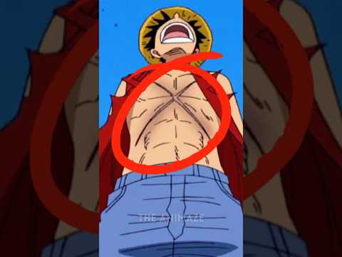 How Luffy Got X Scar on His Chest! || Onepiece