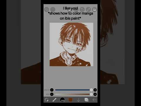 How to color manga! #anime #manga #art