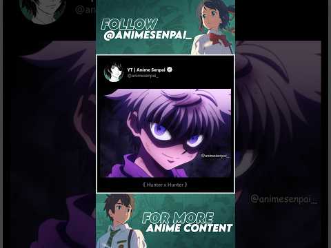 Killua meets Illumi | Hunter x Hunter | #anime #animemoments