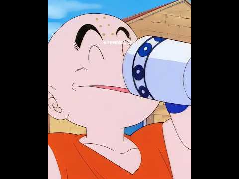 Krillin's First Drink! | Dragon Ball #shorts