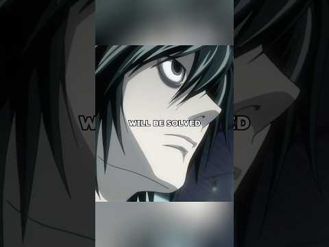 L USES THE DEATH NOTE… 👀😳 #anime #animemoments
