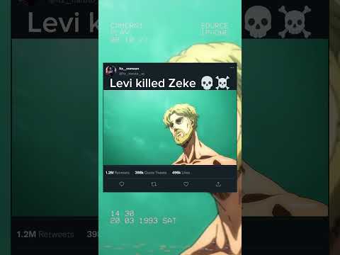 Levi Killed Zeke 💀 I aot || Attack on Titan's | [edit AMV]