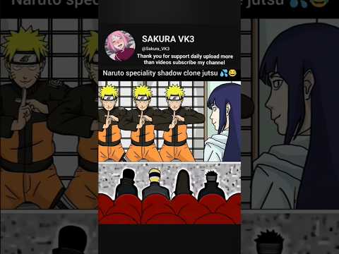 NARUTO MULTI SHADOW CLONE SUS #hinata#sakura#boruto#sarada#tsunade#jiraiya#minato#itachi#kakashi