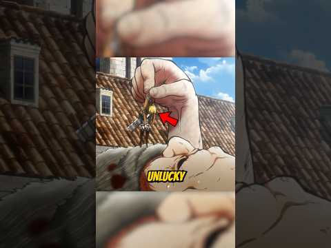 The unluckiest character in attack on titan!?