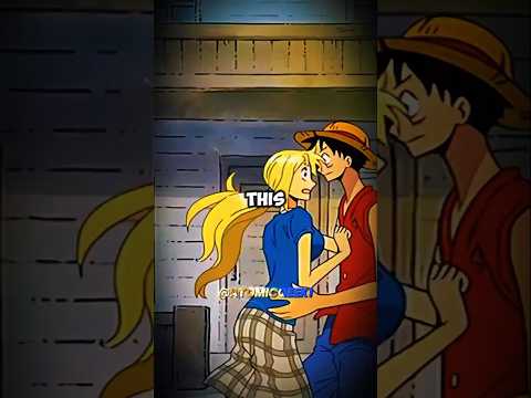 THIS WAS THE ONLY GIRL THAT LUFFY REALLY LIKED! #onepiece #anime #luffy #luffynikanikanomi