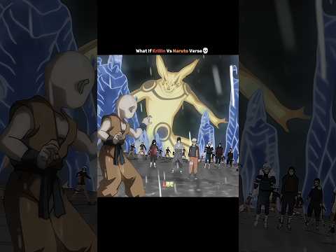 What If Krillin Vs Naruto Verse💀📈 #anime #receh #dragonball #gokuedits🔥 #fyp #frp