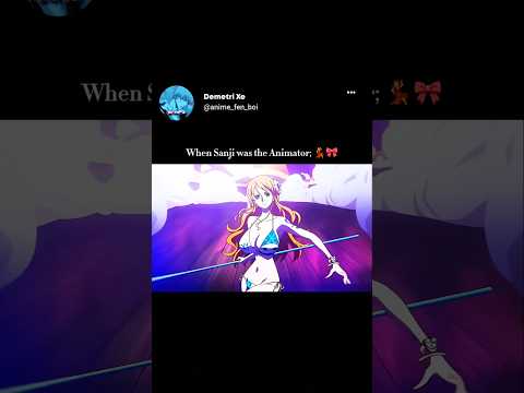 When Sanji was the Animator| Onepiece Peak Moment| Nami Dance | #onepiece #onepieceedit #nami #anime