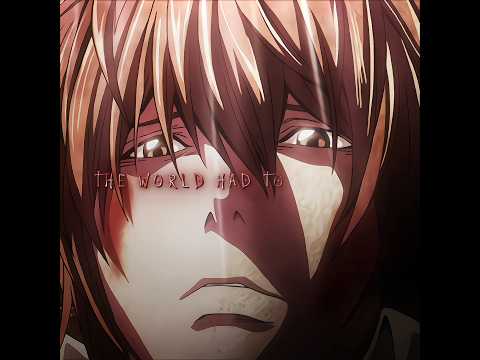 Who else could've done it? || Light Yagami Edit || Death Note