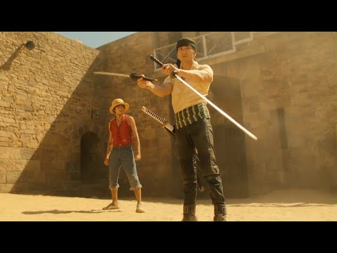 Zoro,Luffy & Nami Vs Axe Hand Fight Scene 🔥 | Netflix ONE PIECE |